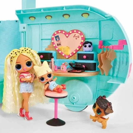 LOL Surprise OMG GLAM N' GO CAMPER 4w1 - modny kamper dla lalek